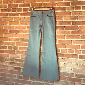 Anthro - Pilcro wide leg denim